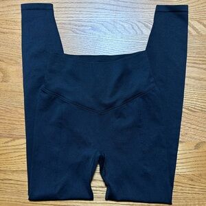 PINK Victoria's Secret Black Winter Seamless Classic Leggings Size XS